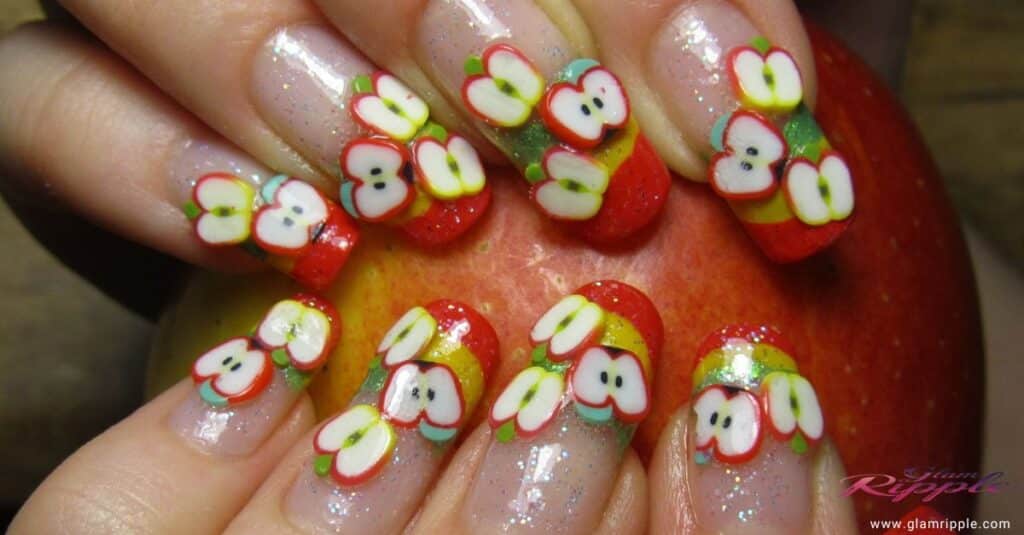 Fruit Slice Nail Art