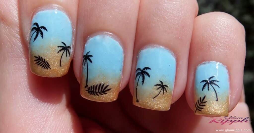 Palm Tree Silhouettes