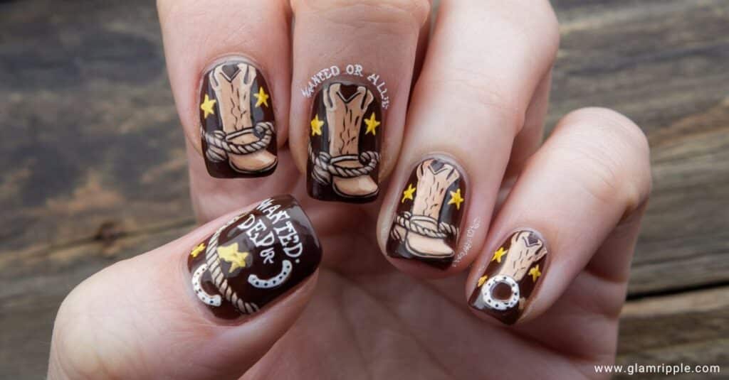 35 Western Nail Ideas for the Wild West Vibe