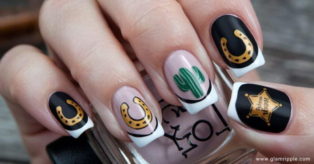 35 Western Nail Ideas for the Wild West Vibe