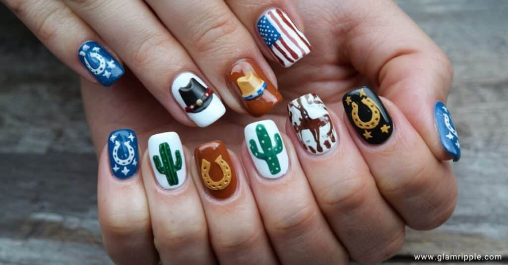 35 Western Nail Ideas for the Wild West Vibe