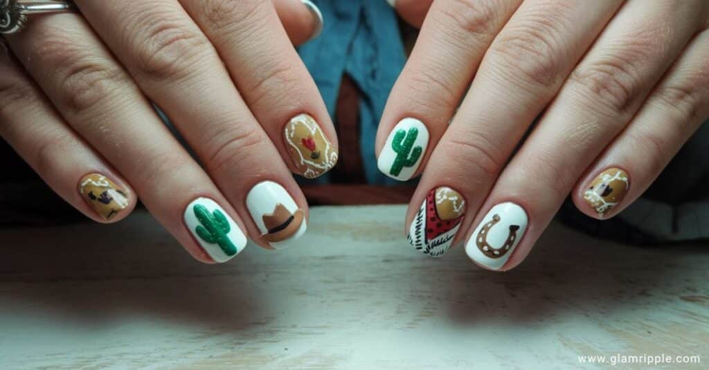 35 Western Nail Ideas for the Wild West Vibe