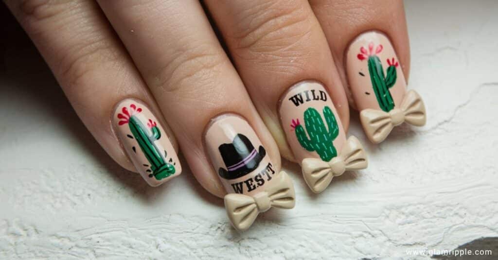 35 Western Nail Ideas for the Wild West Vibe