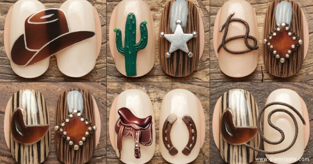 35 Western Nail Ideas for the Wild West Vibe
