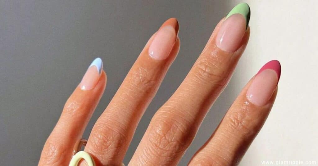 French Tip Designs for Long Nails