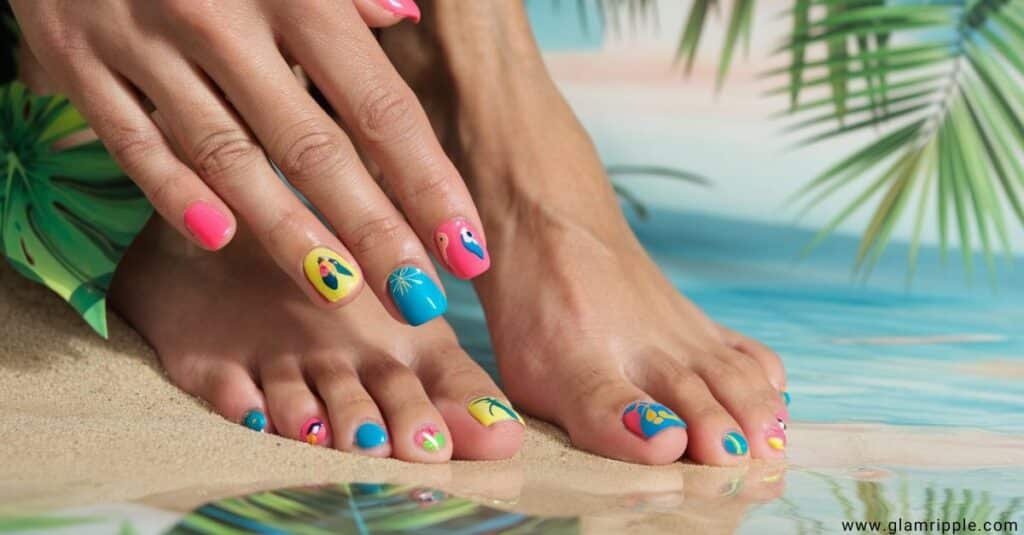 29+ Summer Toe Nail Designs – Bright, Bold and Unforgettable