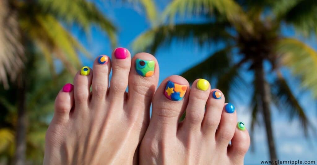 29+ Summer Toe Nail Designs – Bright, Bold and Unforgettable