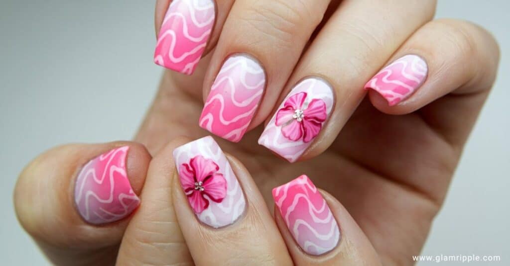 23 Simple Pink Nail Designs That Anyone Can Replicate