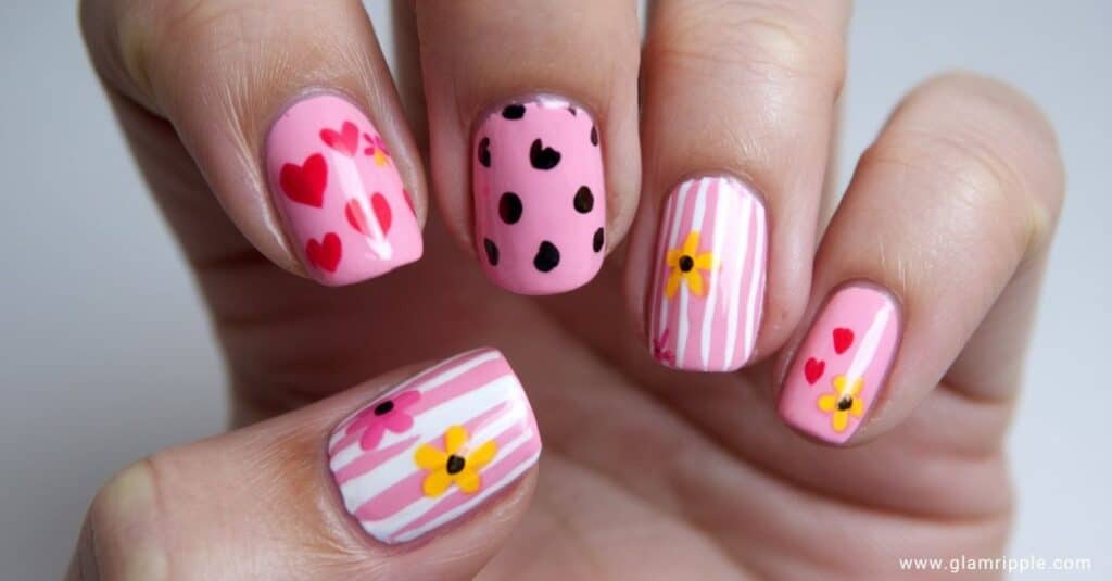 Pink Nail Designs