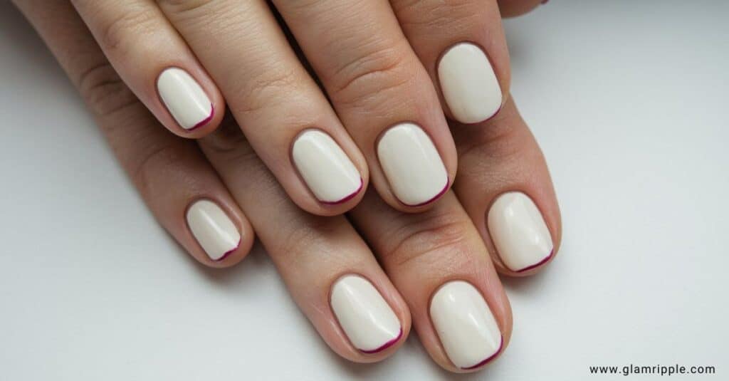 15 Simple White Nails Ideas To Copy in 2024