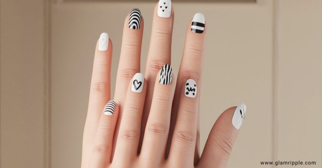 15 Simple White Nails Ideas To Copy in 2024