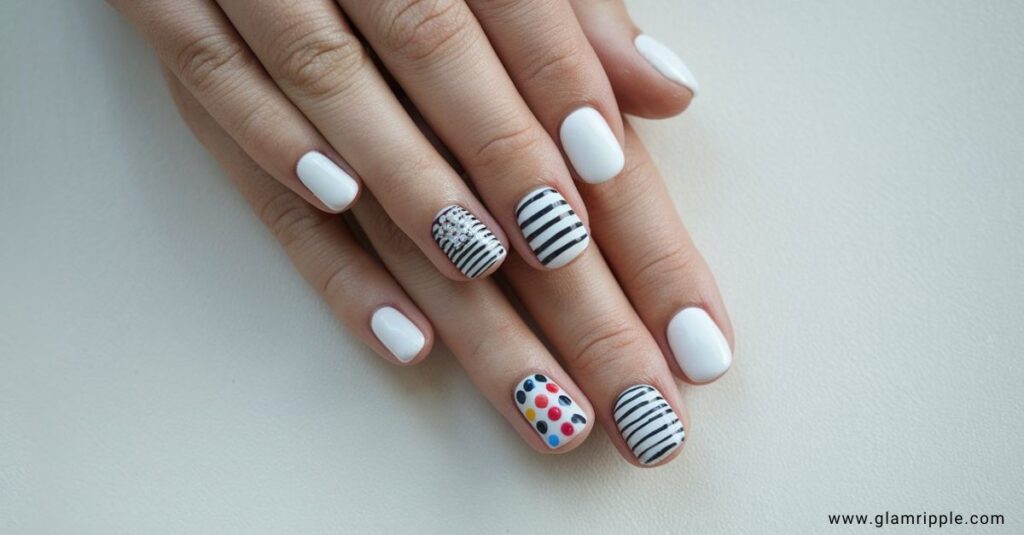 15 Simple White Nails Ideas To Copy in 2024