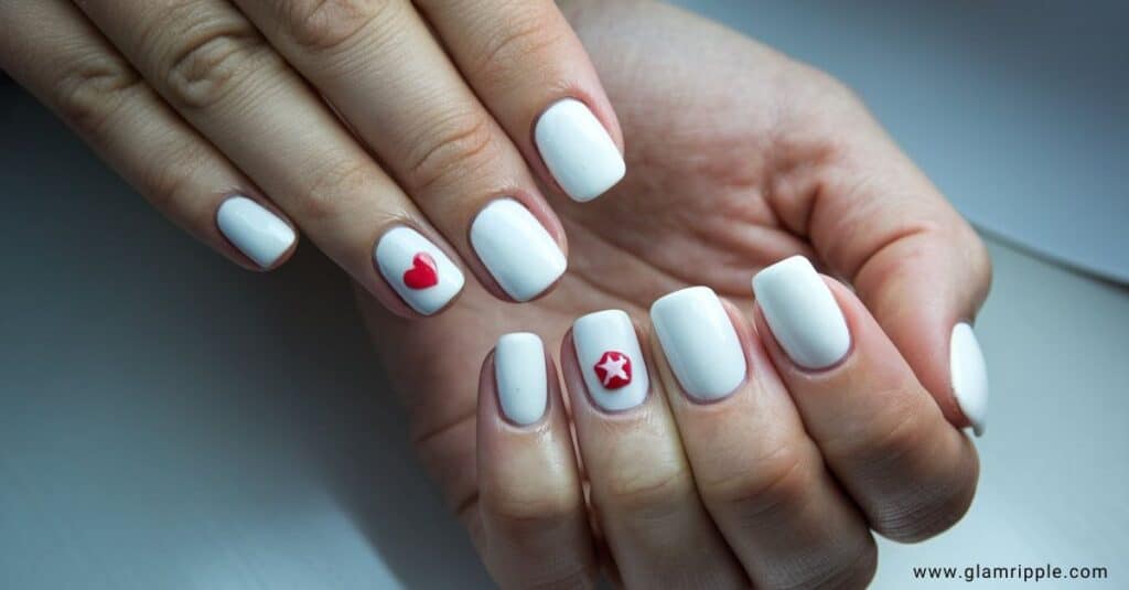 15 Simple White Nails Ideas To Copy in 2024