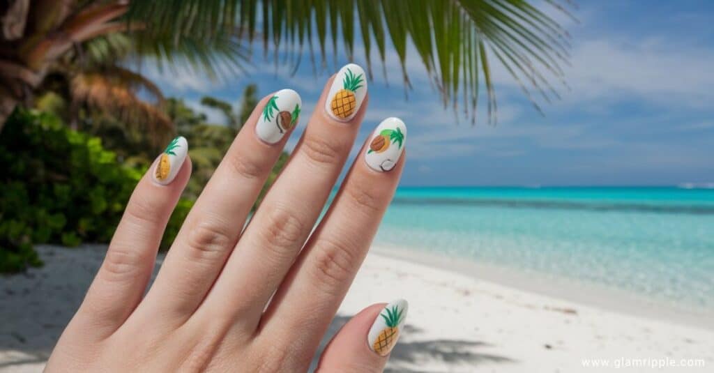 38 Classy Vacation Nails Ideas for Your Tropical Getaway