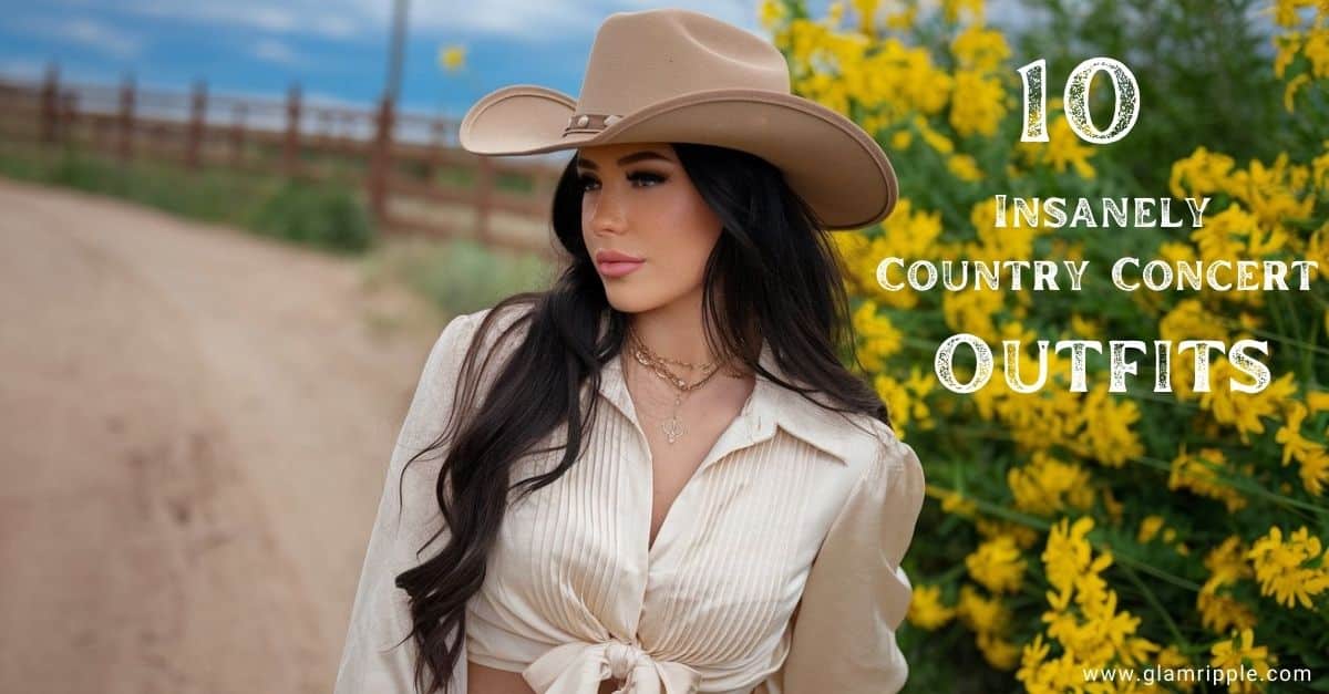 10 Cute and Chic Country Concert Outfits Ideas