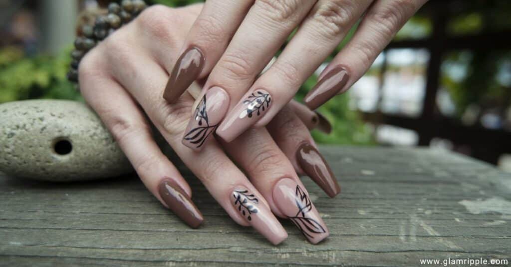 33+ Brown Nails That Will Have You in The Nail Salon ASAP