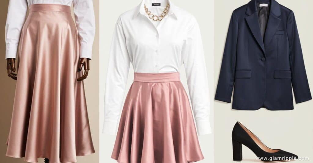 How to style a Satin skirt for every occasion: 19 outfit ideas