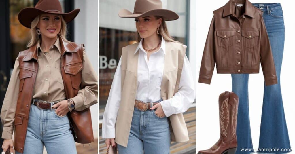 10 Stylish Ways to Wear Cowboy Boots and Jeans