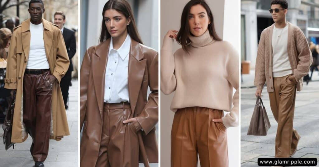 Choosing the Right Style of Brown Leather Pants