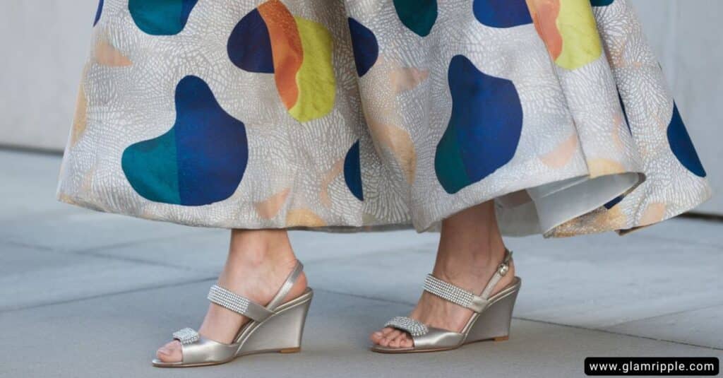 Patterned or Printed Shoes for a Playful Edge