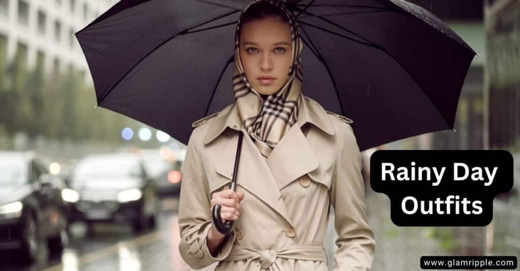 10 Casual Rainy Day Outfits That'll Look Chic