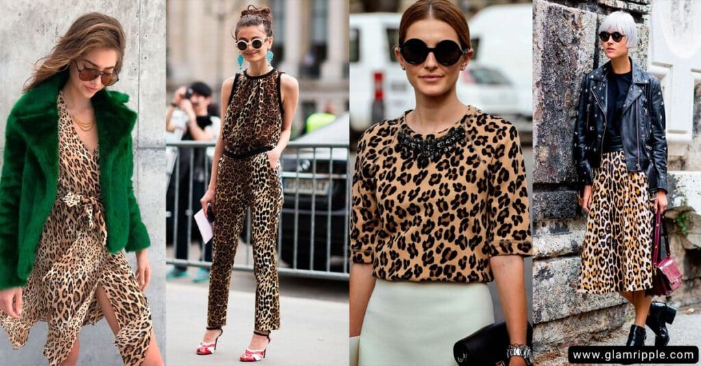 Long Leopard Print Skirt outfits for Spring